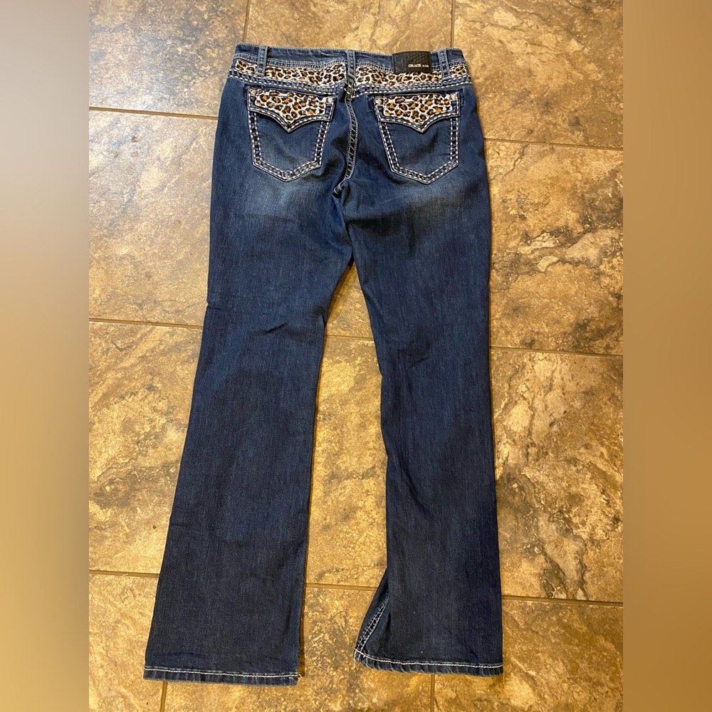 Grace in LA Jeans Cheetah